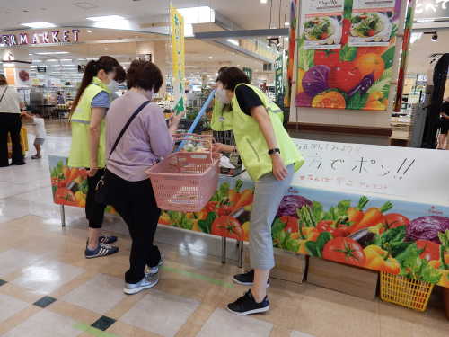 キャンペーンの様子1(イオン山形北店)