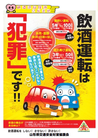 飲酒運転撲滅ポスター